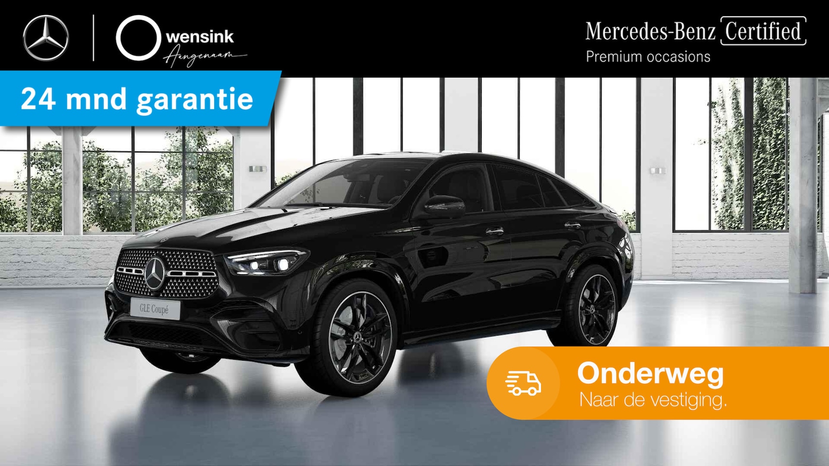 Mercedes-Benz GLE-Klasse Coupé - 400 e 4MATIC AMG Line | Head up display | Stoelkoeling | Trekhaak | Panoramadak | - AutoWereld.nl