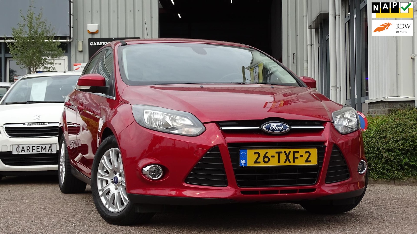 Ford Focus - 1.0 EcoBoost Titanium ST Line Navi LM Clima Afn. Trekhaak Dealer onderhouden - AutoWereld.nl