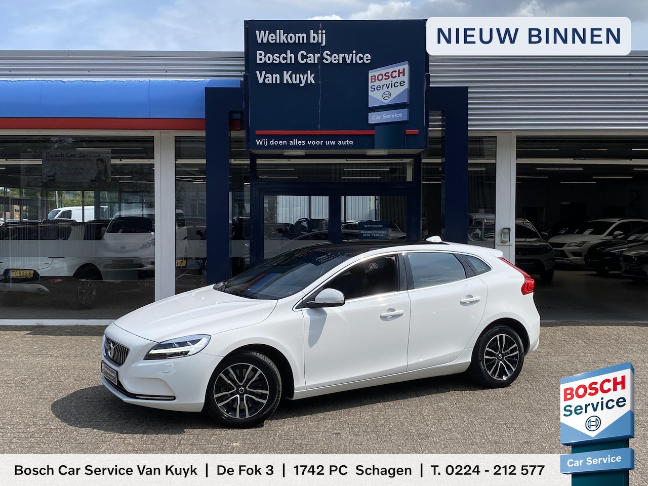 Volvo V40 - 1.5 T2 Nordic+ / Automaat / NL-Auto / Standkachel / Panodak / Elektr.-Stoel met Geheugen / - AutoWereld.nl