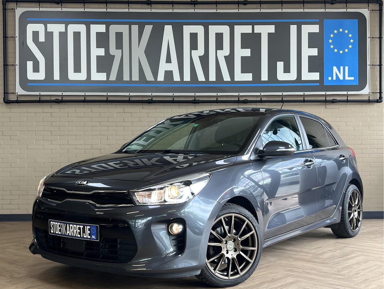Kia Rio - 1.0 TGDI 120pk | Platinum Edition | Navi | Camera | Leder | Pano | 17"| Stoel & Stuur Verw - AutoWereld.nl