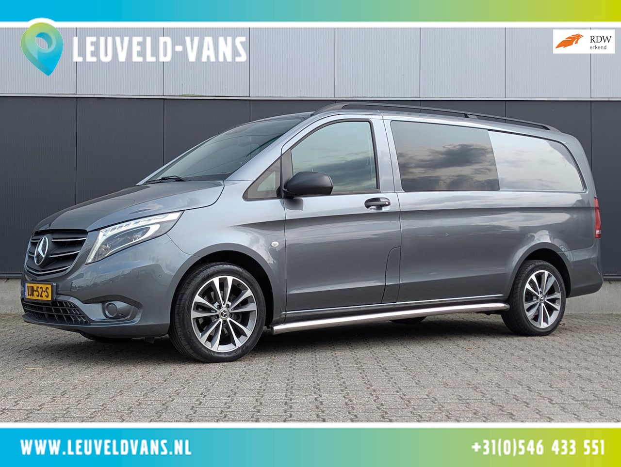 Mercedes-Benz Vito - 114 140PK RWD AUT DUBBELE CABINE CRUISE CLIMATE NAVI CAMERA - AutoWereld.nl