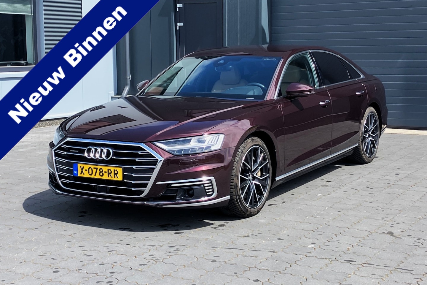 Audi A8 - 60 TFSIe 462pk quattro Pro Line Plus 20" LUCHTVERING B&O UNIEK! - AutoWereld.nl
