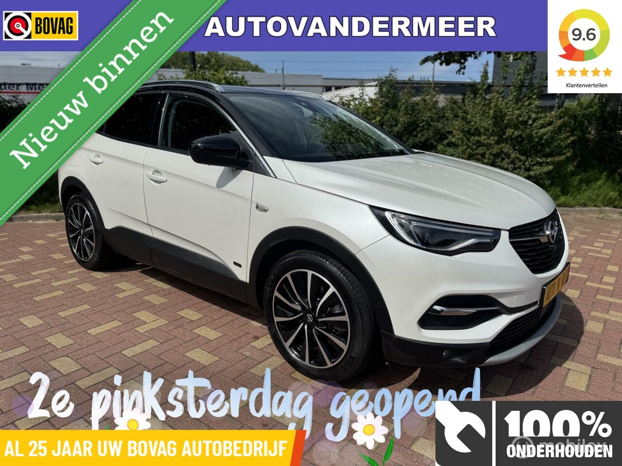 Opel Grandland X - 1.6 Turbo Hybrid Ultimate / Bomvol - AutoWereld.nl