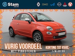 Fiat 500 C - 70pk Hybrid Dolcevita Open dak | Cruise | Climate | Carplay | Parkeersens. achter