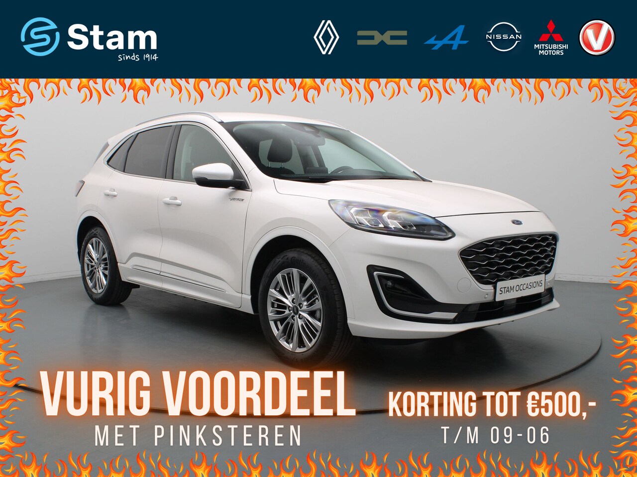 Ford Kuga - 225pk PHEV Vignale Bang & Olufsen | Camera | Navi | Parkeersens. v+a | Stoel-/stuur-/voorr - AutoWereld.nl