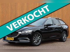 Mazda 6 Sportbreak - 2.0 SkyActiv-G 165 Business org. NL-auto trekhaak leer+el+venti+vw camera