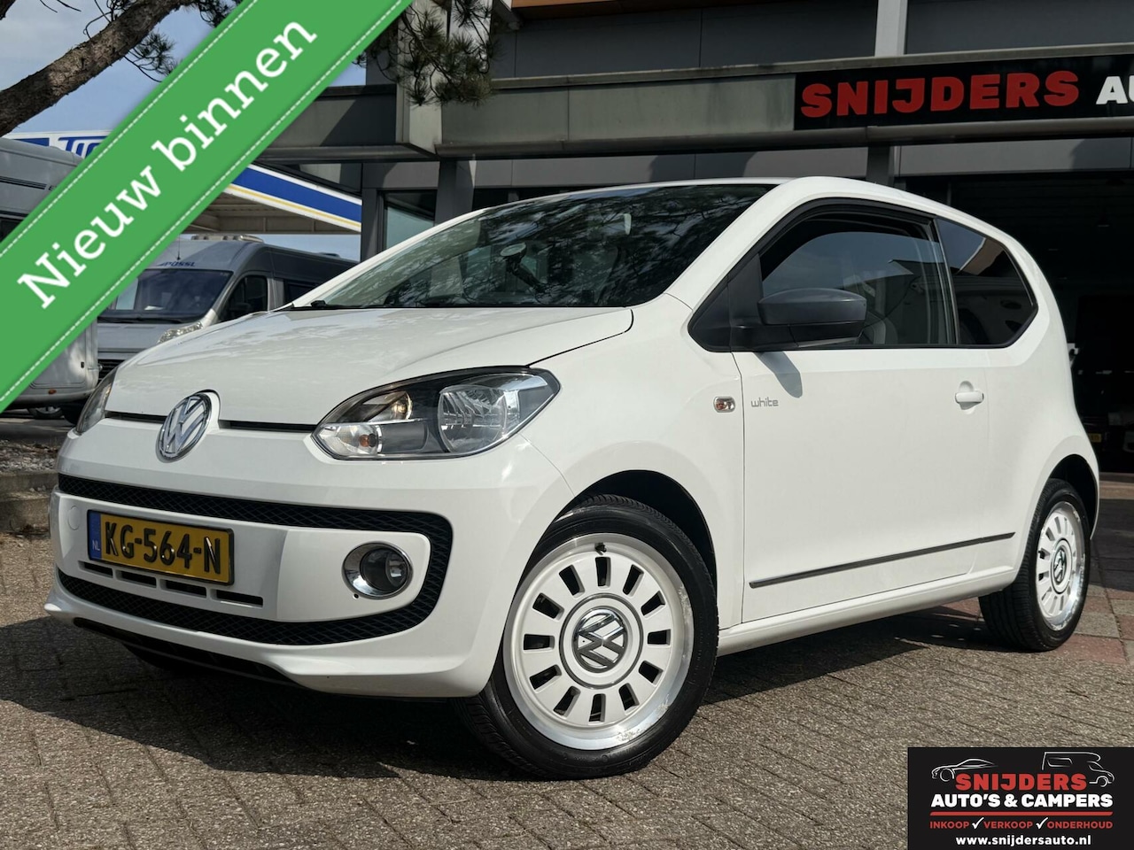 Volkswagen Up! - 1.0 high up! White - AutoWereld.nl