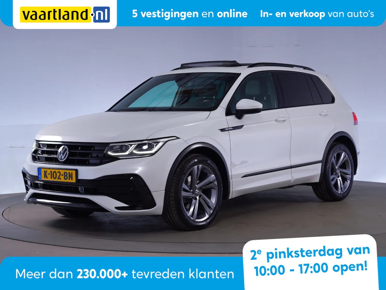 Volkswagen Tiguan - 1.5 TSI R-Line Business+ Aut. [ Panorama Virtual Navi ] - AutoWereld.nl