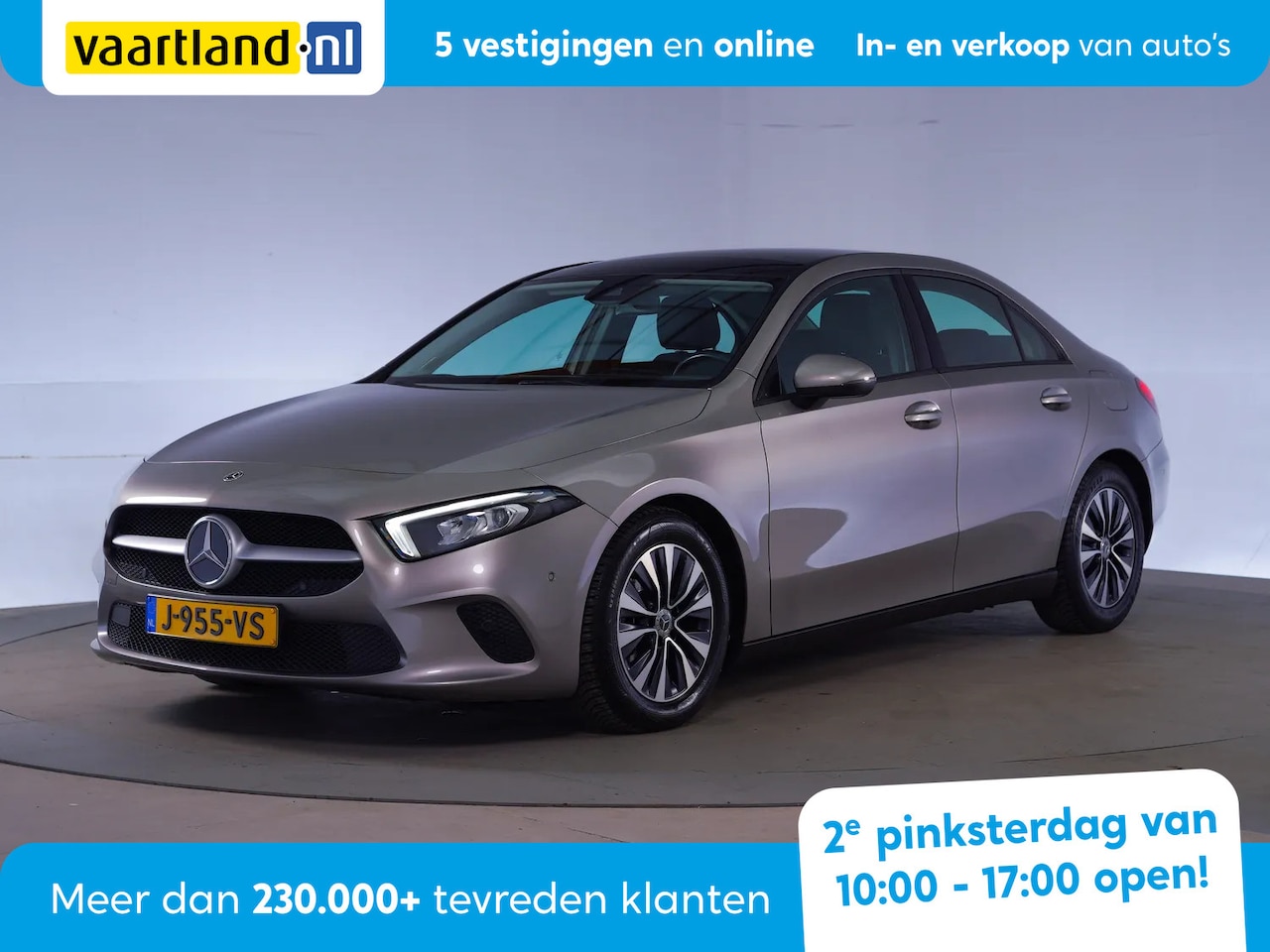 Mercedes-Benz A-klasse - Limousine 180 Business Solution Aut. [ Panorama LED Widescreen Stoelverwarming ] - AutoWereld.nl