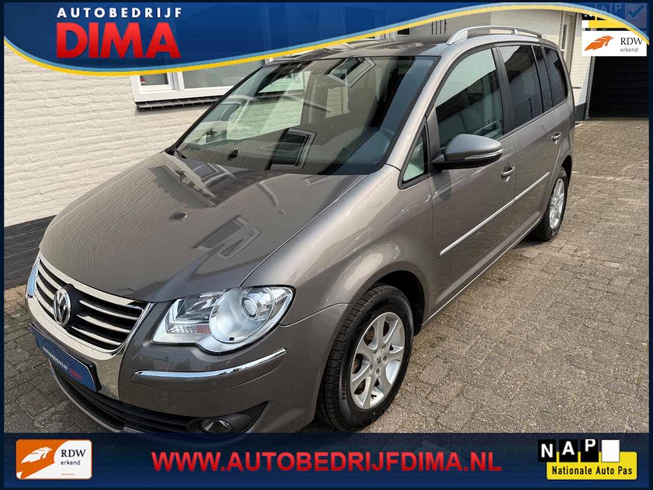 Volkswagen Touran - 1.4 TSI Comfortline/ ECC/ PDC/ Cruise Control - AutoWereld.nl