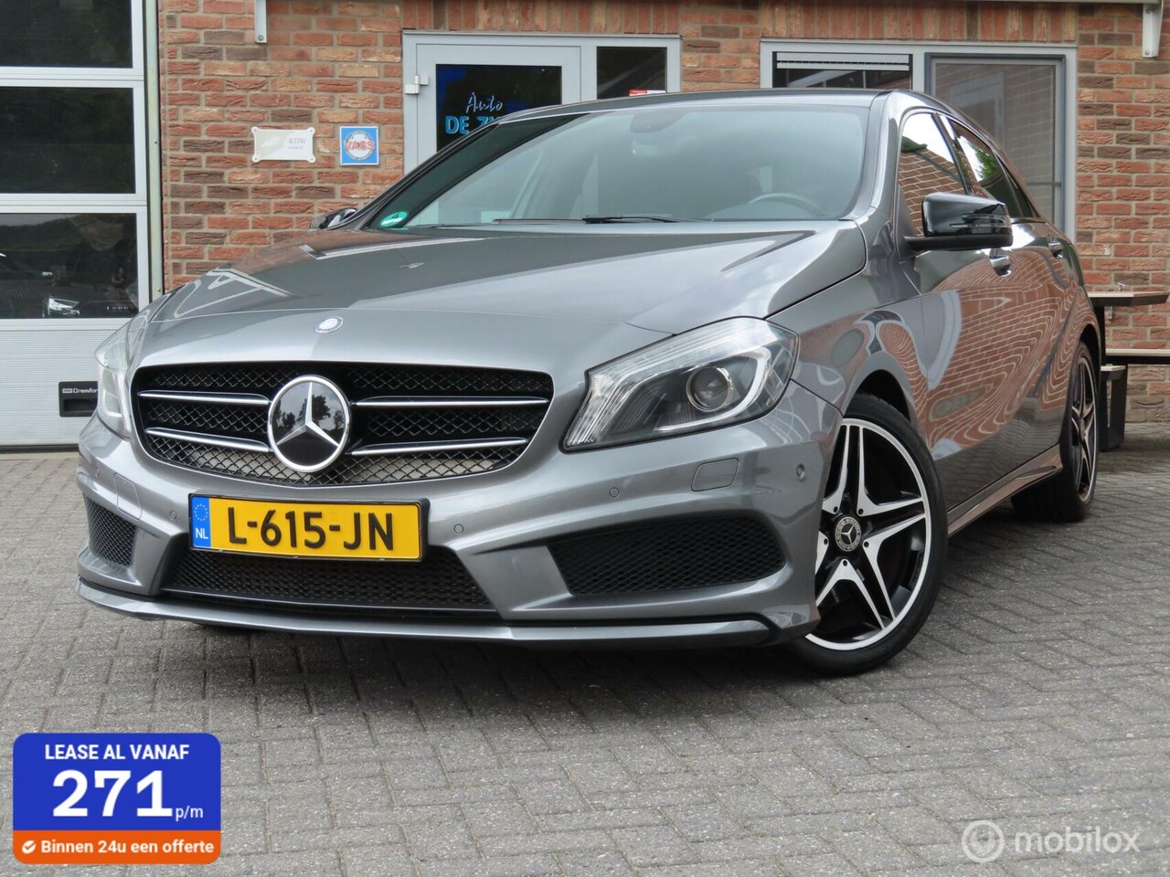 Mercedes-Benz A-klasse - 250 AMG-line Autom/leer/afneemb trkhk/18"/stoelverw. - AutoWereld.nl