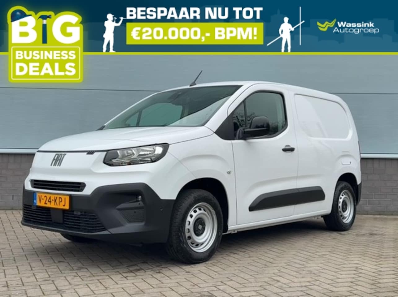 Fiat Doblò Cargo - New GB 1.5 BlueHDi 100pk L1 | Apple Carplay/Android Auto | Cruise Control | Trekhaakvoorbe - AutoWereld.nl