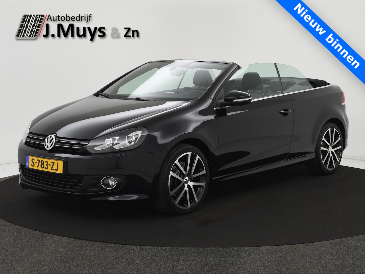 Volkswagen Golf Cabriolet - 1.4 TSI 150pk Exclusive NAVI|LEER|XENON|STOELVERW|18INCH|DYN.AUDIO|CLIMA|CRUISE - AutoWereld.nl