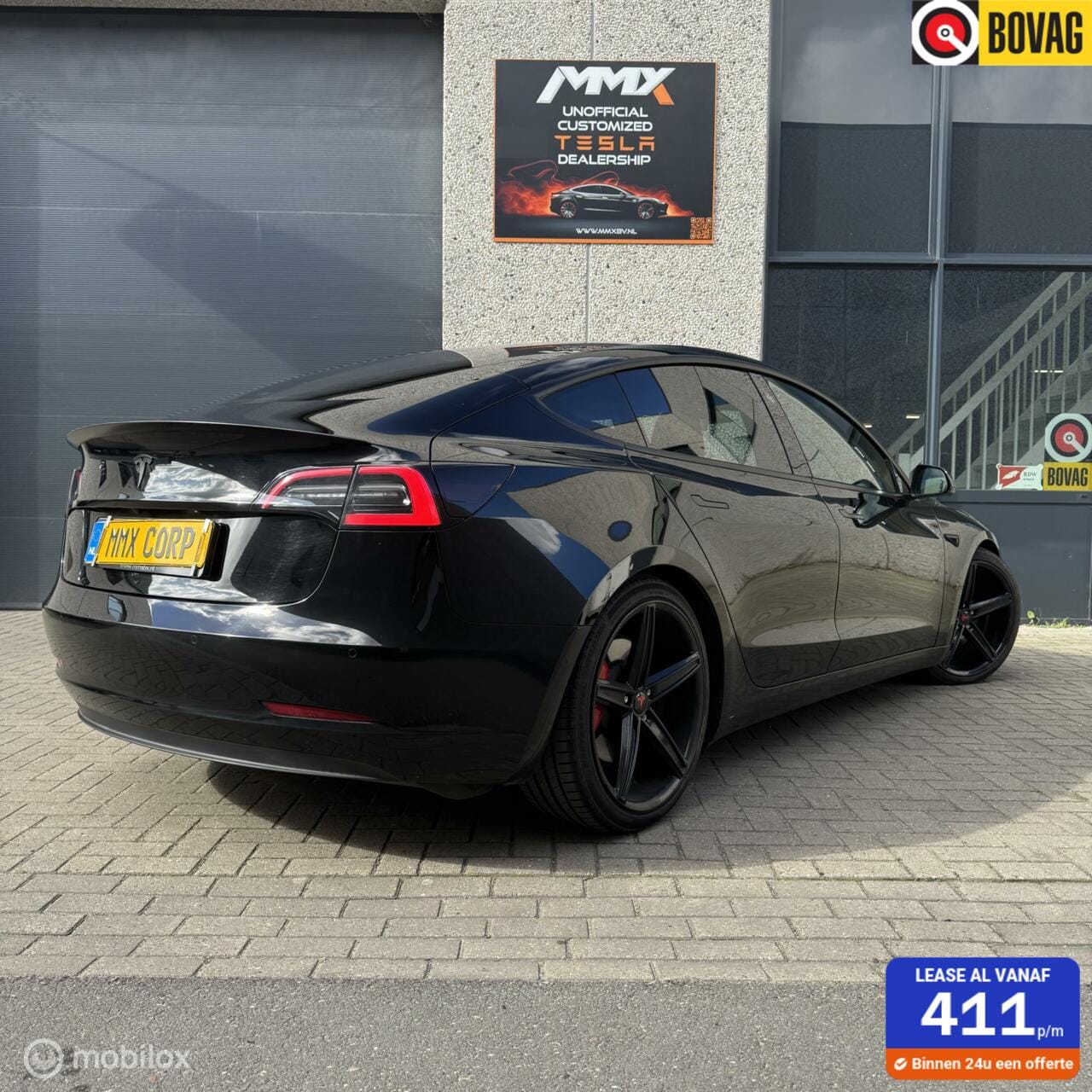 Tesla Model 3 - Performance AWD 78 kWh CUSTOM HOOD EN VELGEN - AutoWereld.nl