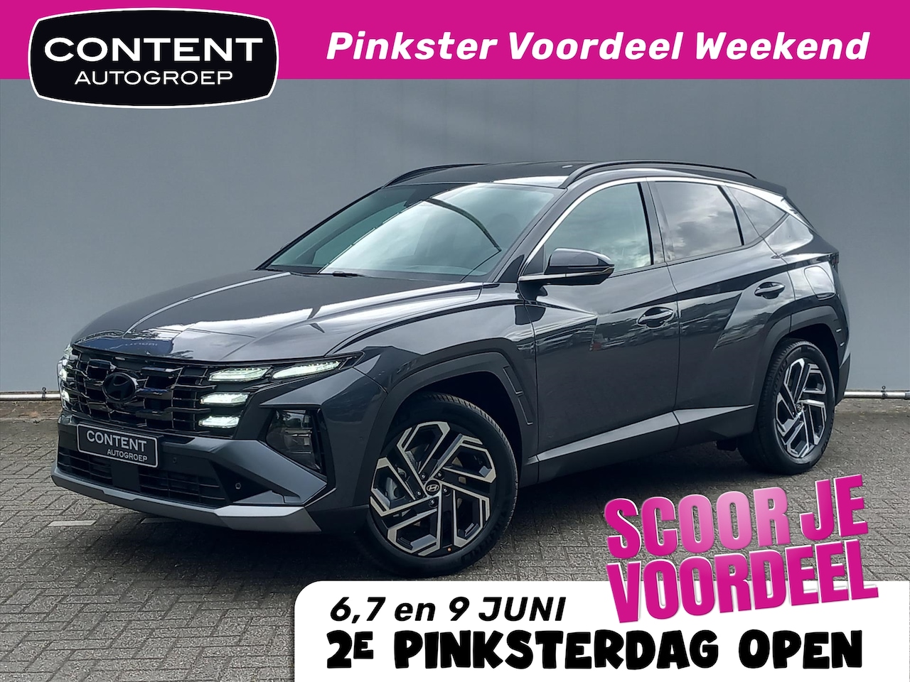 Hyundai Tucson - 1.6 T-GDi PHEV 252pk 2WD Aut Premium | Actie Upgradevoordeel - AutoWereld.nl