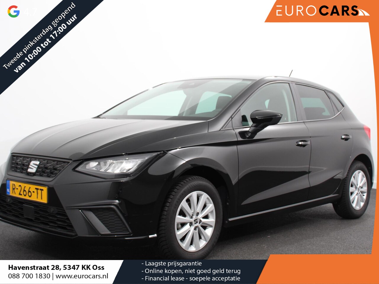 Seat Ibiza - 1.0 EcoTSI Style Business Connect Climate control Cruise control Stoel verwarming Parkeers - AutoWereld.nl