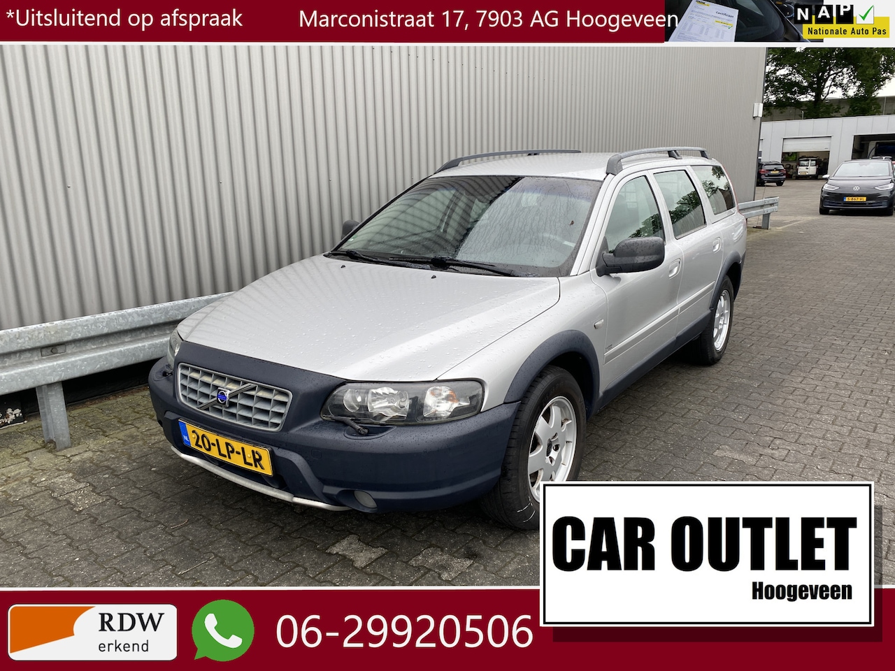 Volvo XC70 - 2.5 T Comfort Line NAP, Leer, Clima, Stoelvw, CC, PDC, LM, Trekh, nw. APK – Inruil Mogelij - AutoWereld.nl