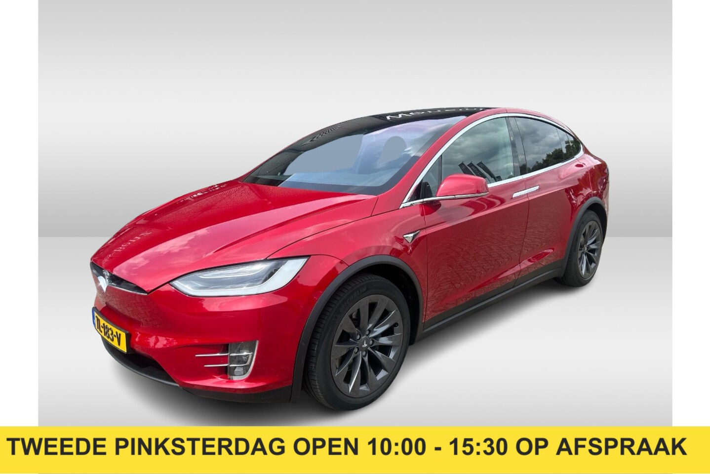 Tesla Model X - 100D 7p. / Autopilot / Trekhaak / Panoramadak / 22'' / Luxe Leder / Luchtvering - AutoWereld.nl