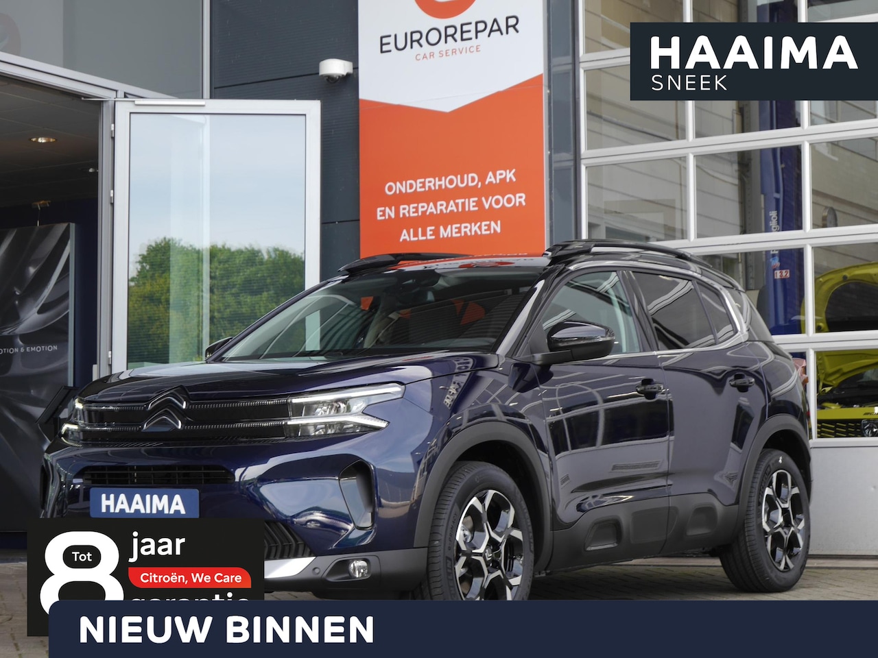 Citroën C5 Aircross - 1.2 Hybrid 136 Max | Panoramisch schuif/kanteldak | Elektrische achterklep | Zwart dak | A - AutoWereld.nl