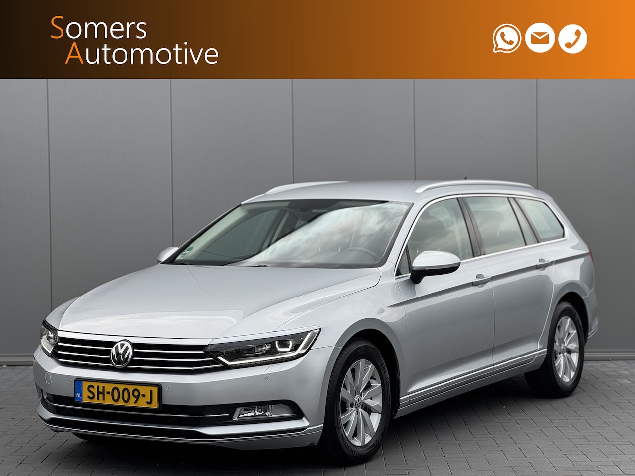 Volkswagen Passat Variant - 1.6 TDI DSG Comfortline Business | Full LED | Adaptive Cruise | Apple CarPlay | Trekhaak - AutoWereld.nl
