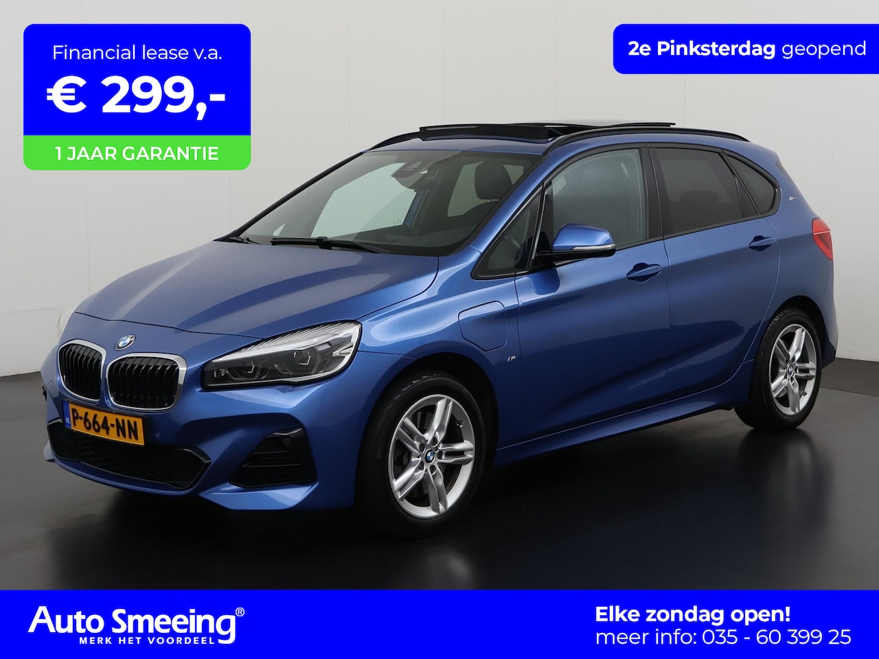BMW 2-serie Active Tourer - 225xe iPerformance High Executive | M-Sport | Panoramadak | Leder | Zondag Open! - AutoWereld.nl