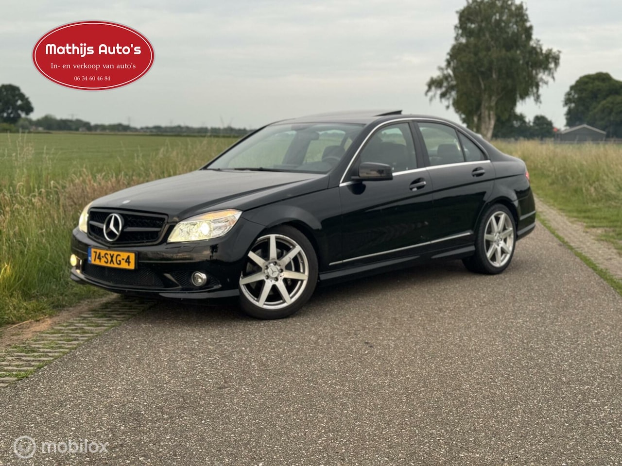 Mercedes-Benz C-klasse - 350 Elegance 4-Matic 272pk Dakje Automaat Leder! Scherm! - AutoWereld.nl