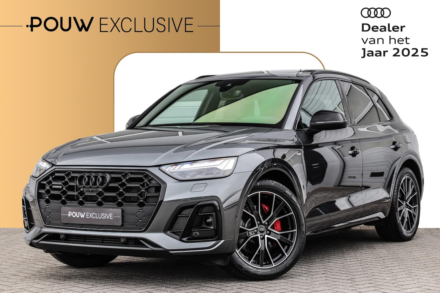 Audi Q5 - 55 TFSIe 367pk Quattro S-Line Competition | Trekhaak | Luchtvering | Panoramadak - AutoWereld.nl