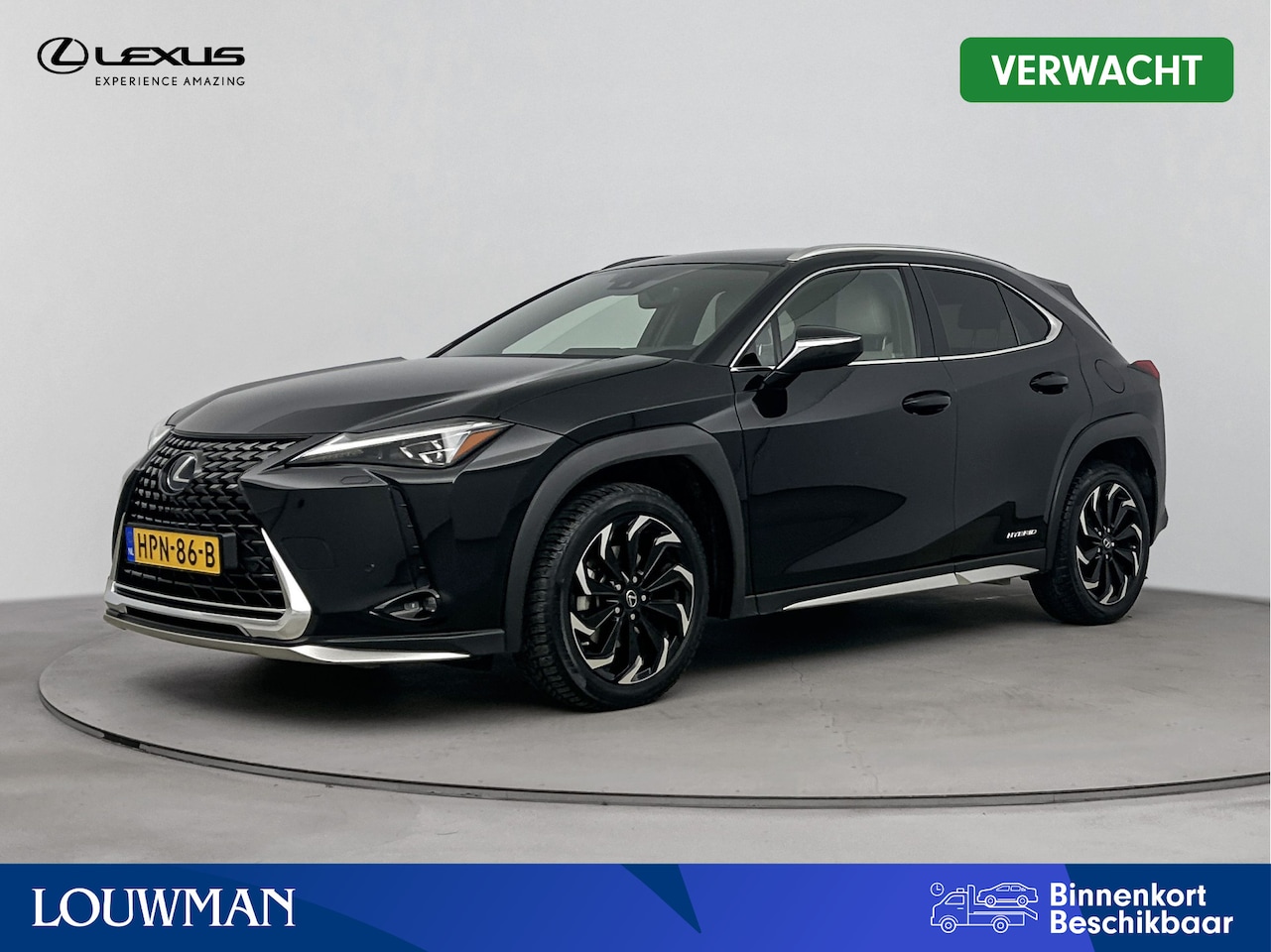 Lexus UX - 250h Executive Line Limited | Ivoor Leder Interieur | Navigatie | Parkeersensoren V+A | - AutoWereld.nl