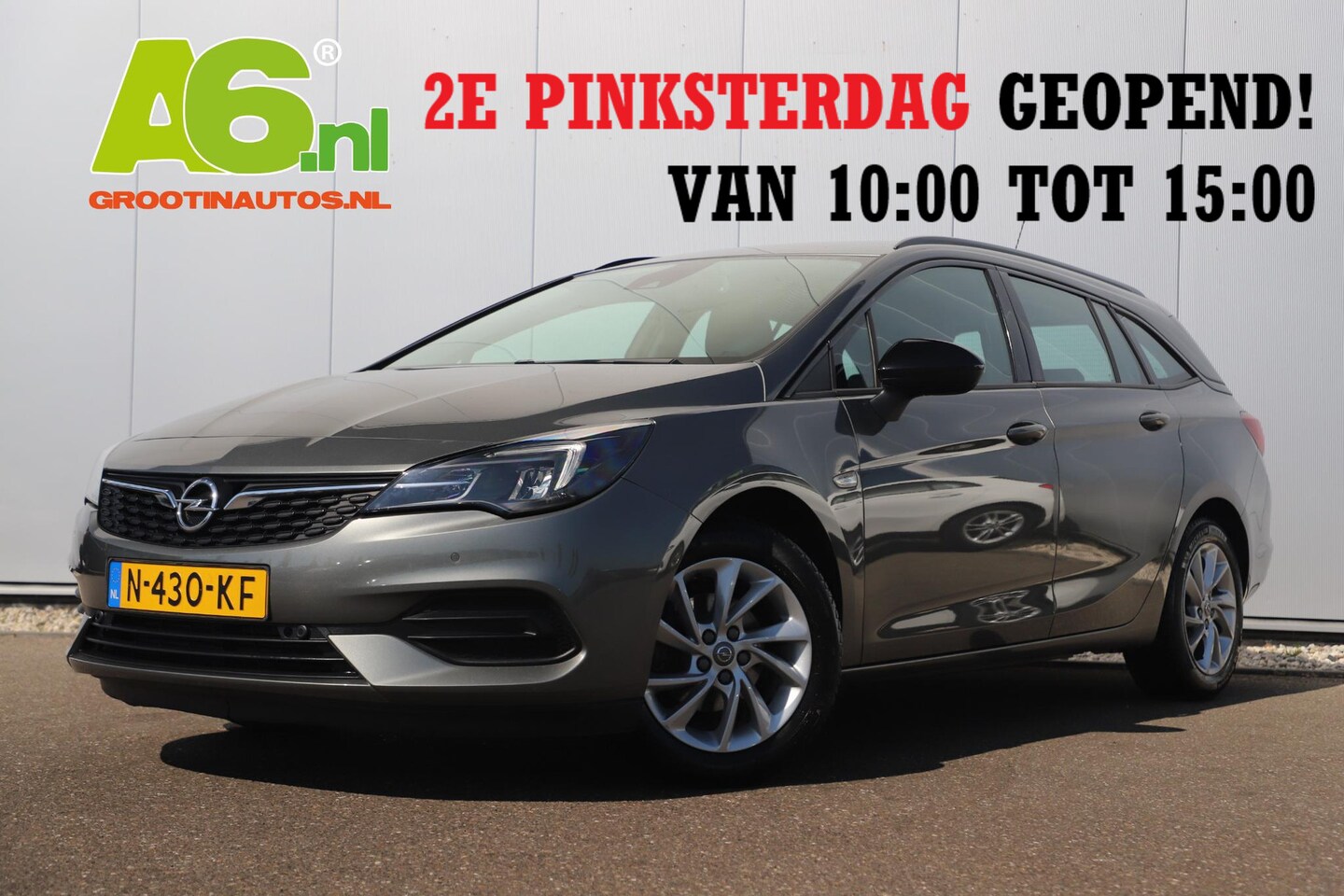 Opel Astra Sports Tourer - 1.2 Business Elegance 131PK Trekhaak Keyless Navigatie Achteruitrijcamera Carplay Android - AutoWereld.nl