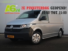 Volkswagen Transporter - 2.0 TDI L1H1 110PK Carplay Android Navigatie Airco Schuifdeur Achterdeuren Sidebars