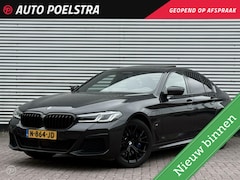 BMW 5-serie - 530e xDrive High Executive M Sport Schuifdak HUD Trekhaak Soft-Close Laser LED Harman Kard