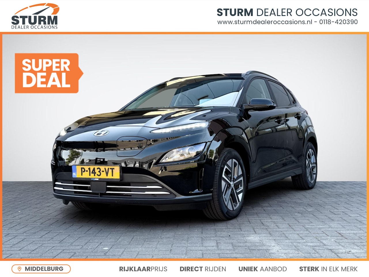 Hyundai Kona Electric - EV Fashion 64 kWh | Navigatie | Camera | Head-Up Display | Premium Audio | Adapt. Cruise C - AutoWereld.nl