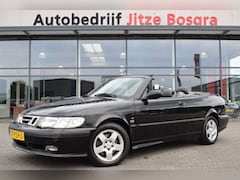 Saab 9-3 Cabrio - 2.0T 154pk Automaat S Zwart Leder | ECC | Trekhaak | Cruise Control