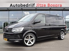 Volkswagen Transporter - 2.0 TDi 150pk Automaat L1H1 Highline Zwart Leder | LED | Adap. Cruise | Carplay | Trekhaak