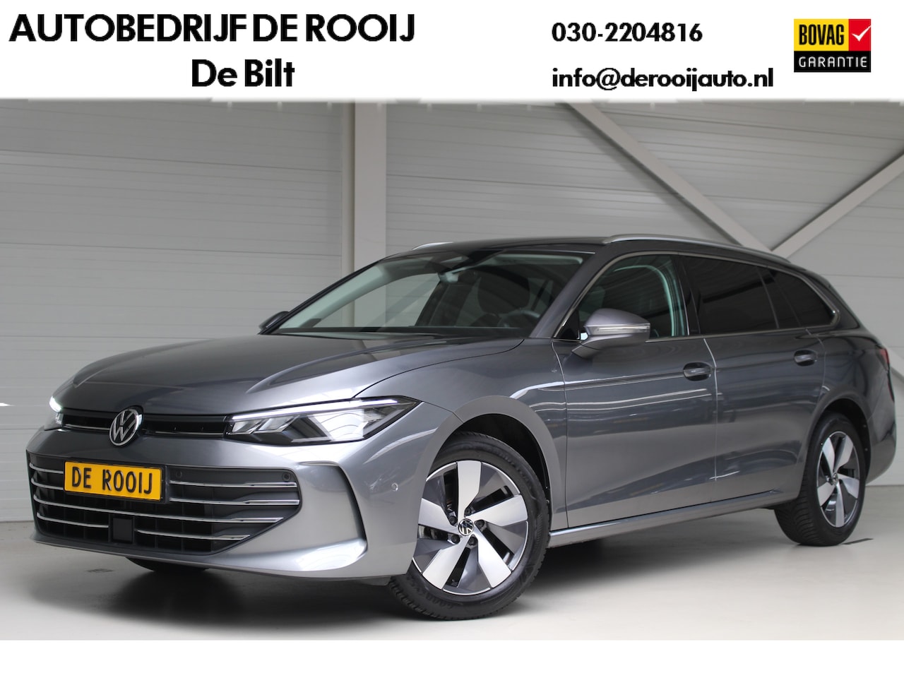 Volkswagen Passat Variant - 1.5 eTSI Business Premium DSG Navigatie | Camera | 17" Bologna | Harman Kardon audio | Stu - AutoWereld.nl