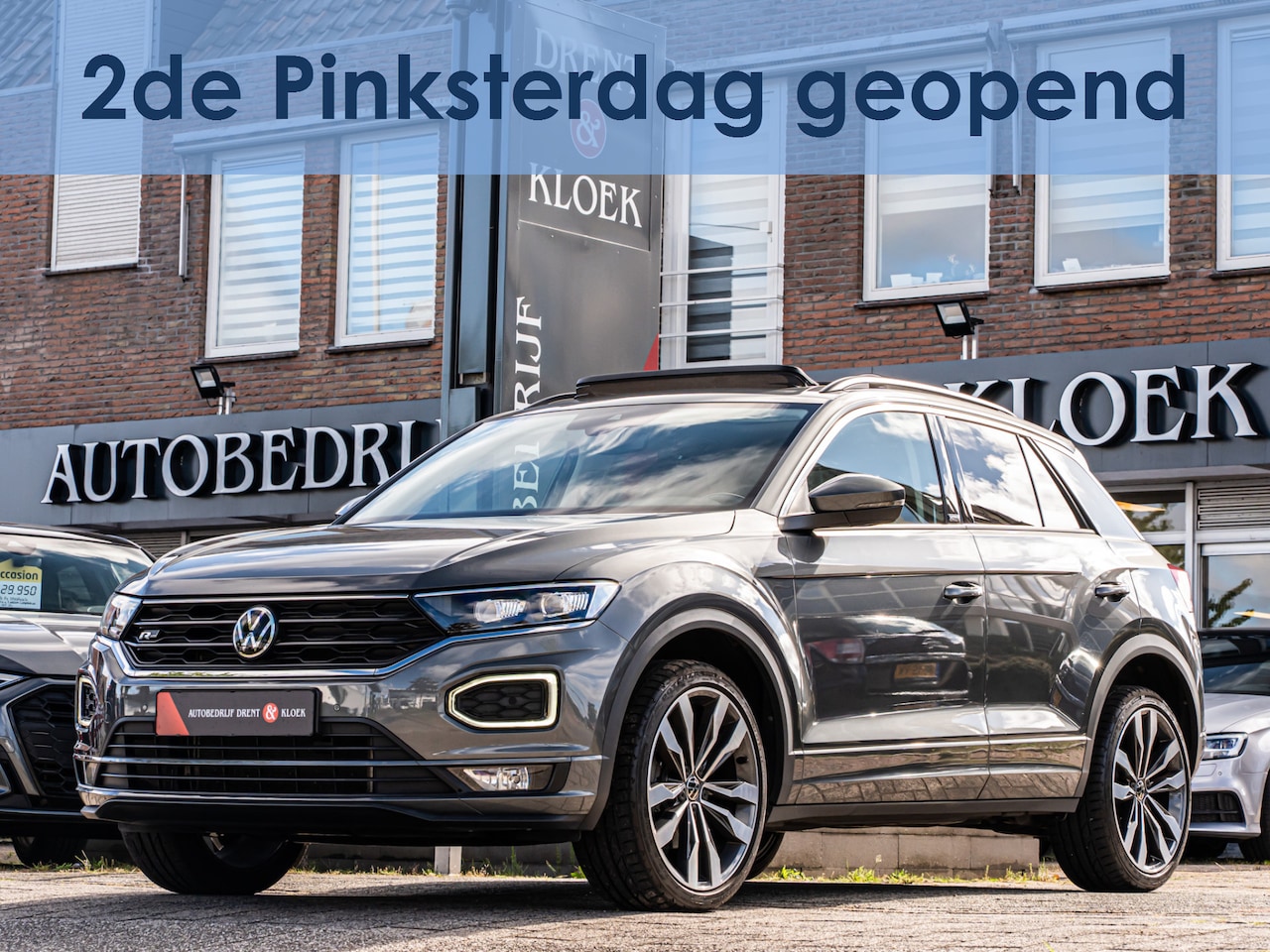 Volkswagen T-Roc - 1.5 TSI Sport Business R-Line PANO 19 INCH VIRTUAL DASH LED DODEHOEK ADAP CRUISE TREKHAAK - AutoWereld.nl