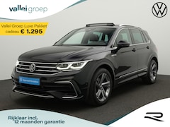 Volkswagen Tiguan - 2.0 TDI 150 pk DSG R-Line Business+ | Panoramadak | Leder | Geheugenstoelen | Rondomzicht