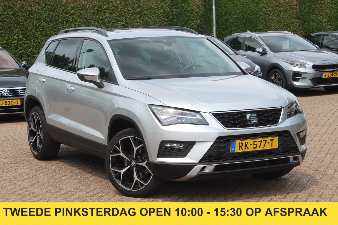 Seat Ateca - 1.4 EcoTSI Style / Trekhaak / Panoramadak / Camera / 18'' / Navigatie / LED Koplampen / Do - AutoWereld.nl