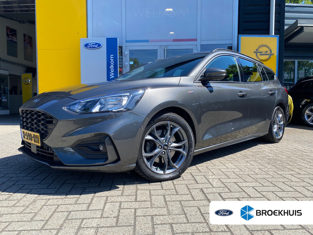 Ford Focus Wagon - 125 PK EcoBoost ST Line-X | TREKHAAK WEGKLAPBAAR| B&O SOUND| CAMERA| DAB| NAVIGATIE| PARKE - AutoWereld.nl