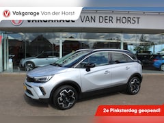 Opel Crossland - 1.2-110pk Turbo 'Elegance'. Mooie en luxe hoogzitter met weinig km's Volautm. airco dual,
