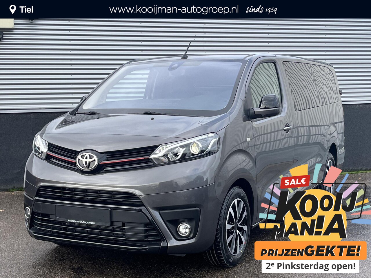 Toyota PROACE Long Worker - 2.0 D-4D Prof Automaat NIEUW Incl: Premium Pack - Gray Platinum Pakket - Professional laad - AutoWereld.nl