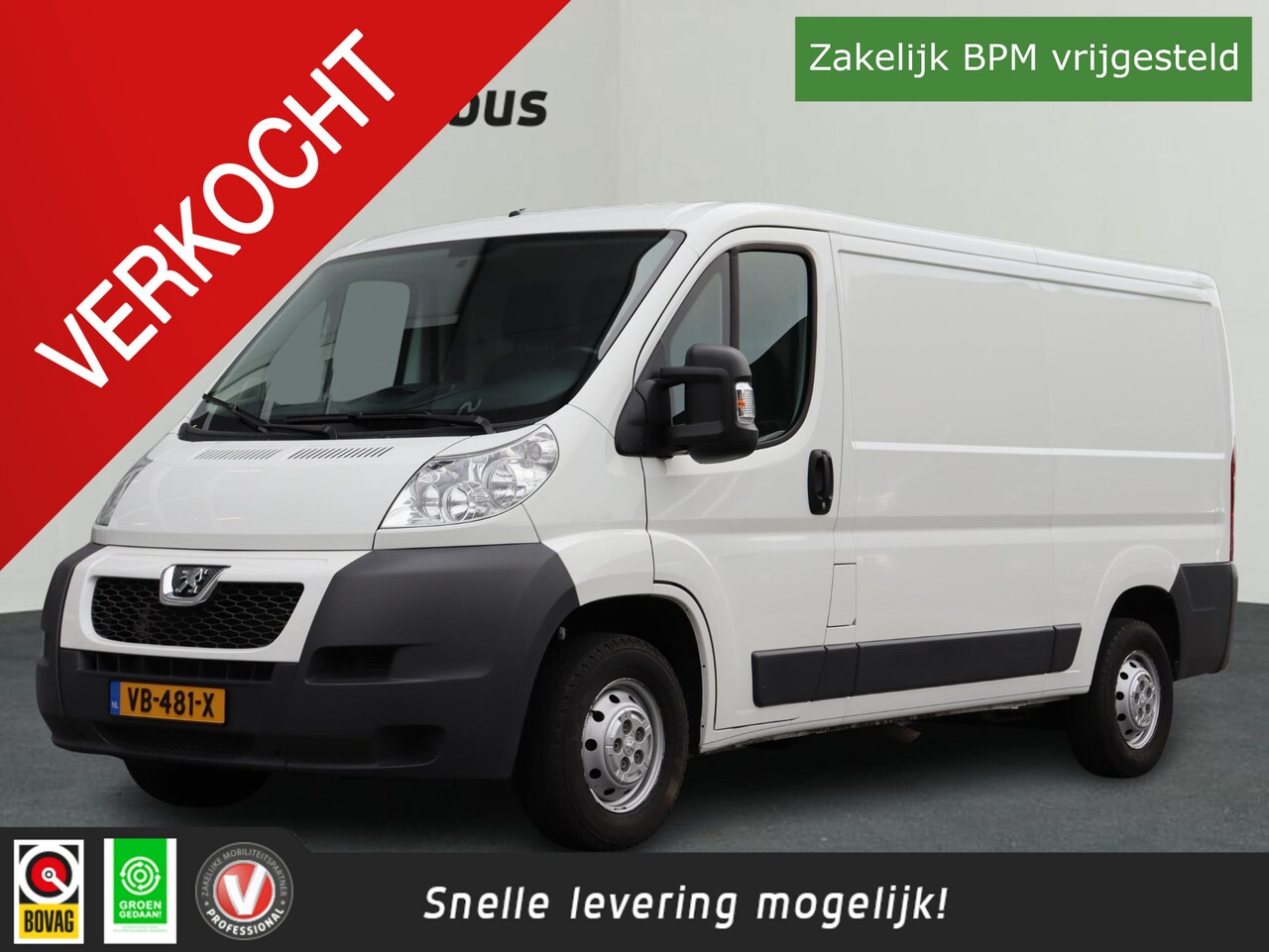 Peugeot Boxer - 330 2.2 HDI L2H1 Profit+ 1e eigenaar Airco | Trekhaak - AutoWereld.nl