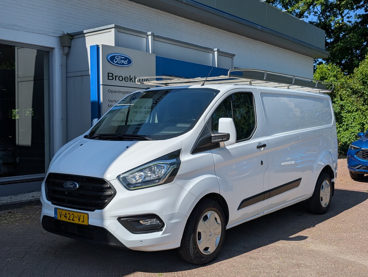 Ford Transit Custom - 300 2.0 TDCI L2H1 Trend Automaat 130pk | Automaat | 3- Zits | Camera | Airco | Cruise Cont - AutoWereld.nl