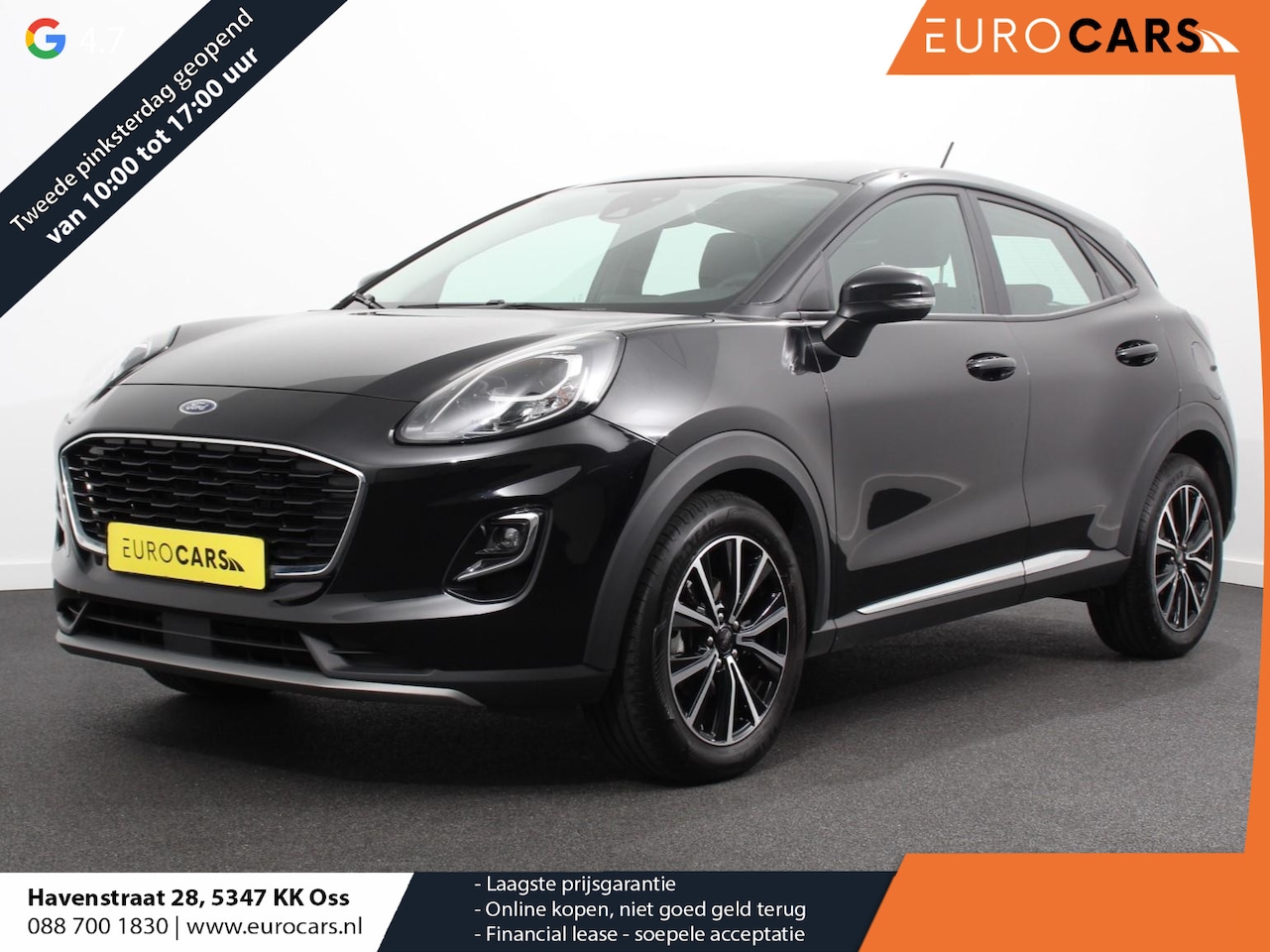Ford Puma - 1.0 EcoBoost Titanium | Climate control | LED | Verwarmde voorstoelen | Parkeersensor acht - AutoWereld.nl