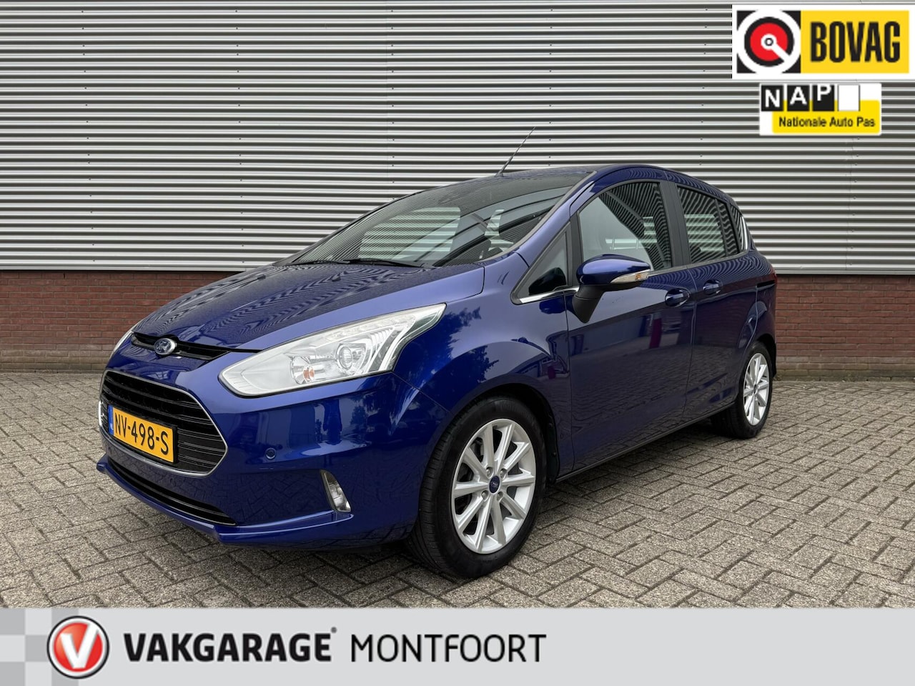 Ford B-Max - 1.0 EcoBoost Titanium|Cruise|Camera|Trekhaak|Clima|Bluetooth| - AutoWereld.nl