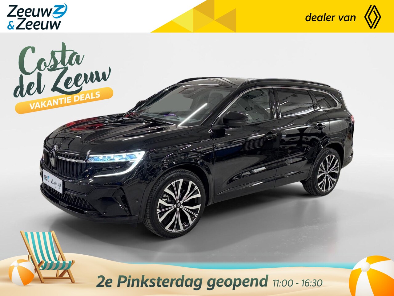 Renault Espace - E-Tech full hybrid 200 iconic 7p. | UIT VOORRAAD LEVERBAAR OP = OP NU MET €4.000,- SALE & - AutoWereld.nl