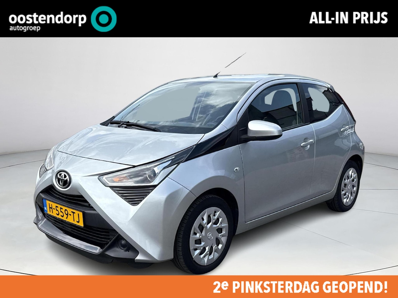 Toyota Aygo - 1.0 VVT-i x-play **PARKEERCAMERA/ BEGRENZER/ APPLE CARPLAY/ 36 MAANDEN GARANTIE** - AutoWereld.nl