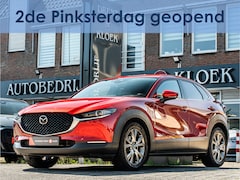 Mazda CX-30 - 2.0 e-SkyActiv-X M Hybrid Luxury BOSE LEDER TREKHAAK CAMERA DODEHOEK STOEL EN STUURVERW