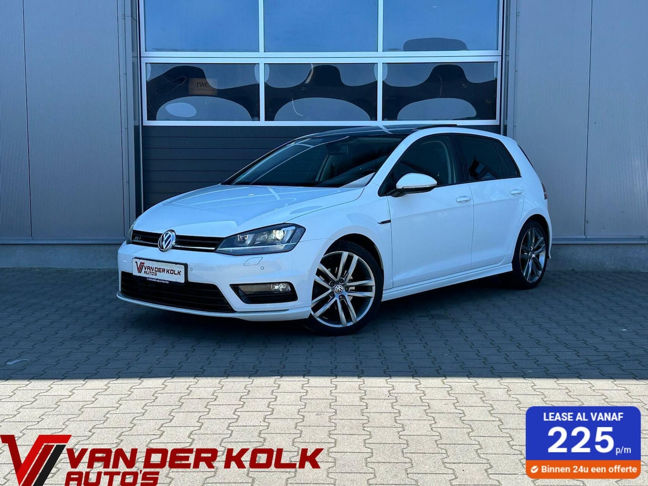 Volkswagen Golf - 1.2 TSI R-Line Panorama Xenon Navi Cruise Climate Beurt uitgevoerd - AutoWereld.nl