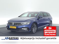 Volkswagen Passat Variant - 2.0 TSI 190pk DSG R-Line Elegance Trekhaak Stoelverwarming Virtual Cockpit Navigatie